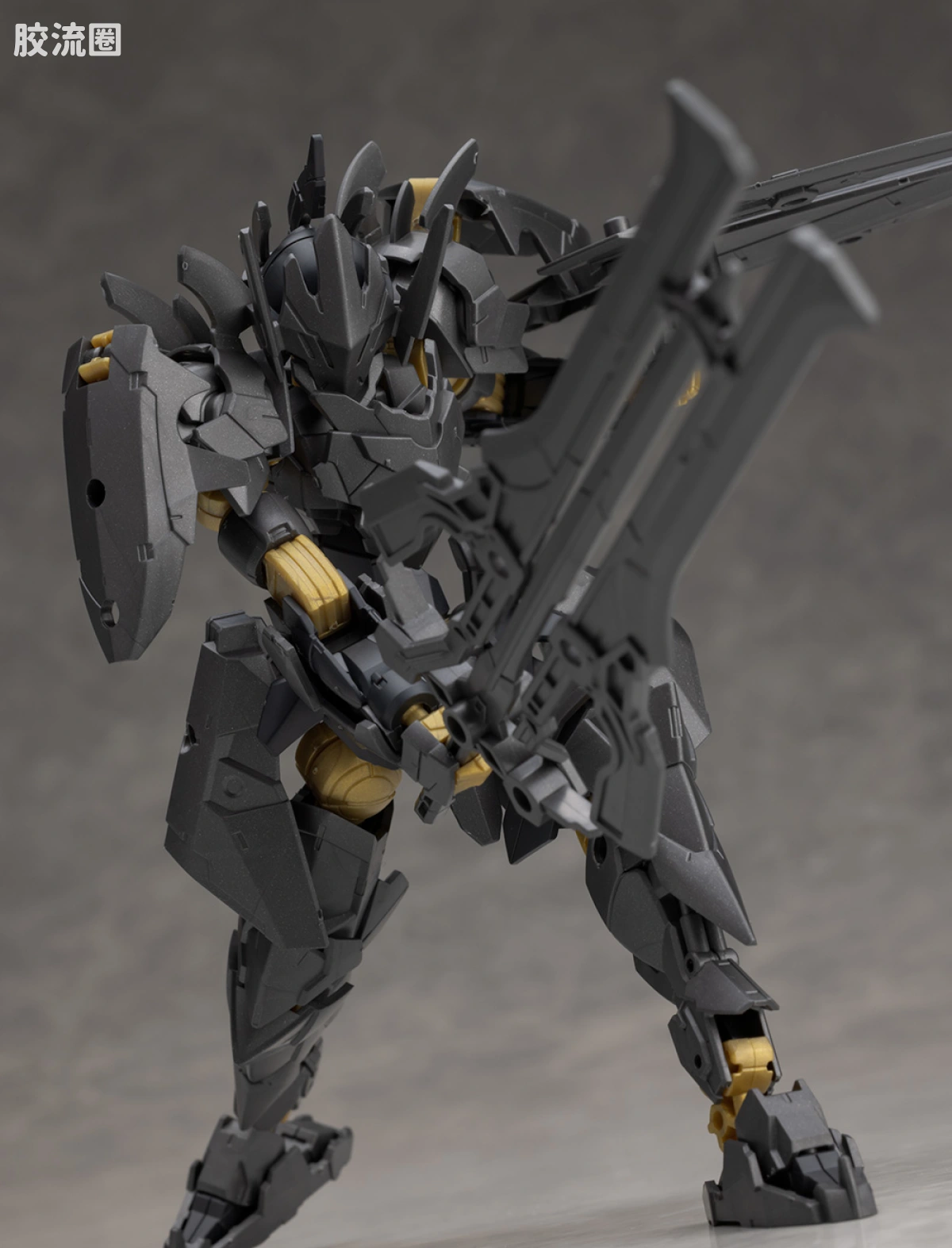 30MM 1/144 斯匹纳提/Spinatio（马克西昂军） EXM-A9bk 斯匹纳提(黑骑士式样) - 图片